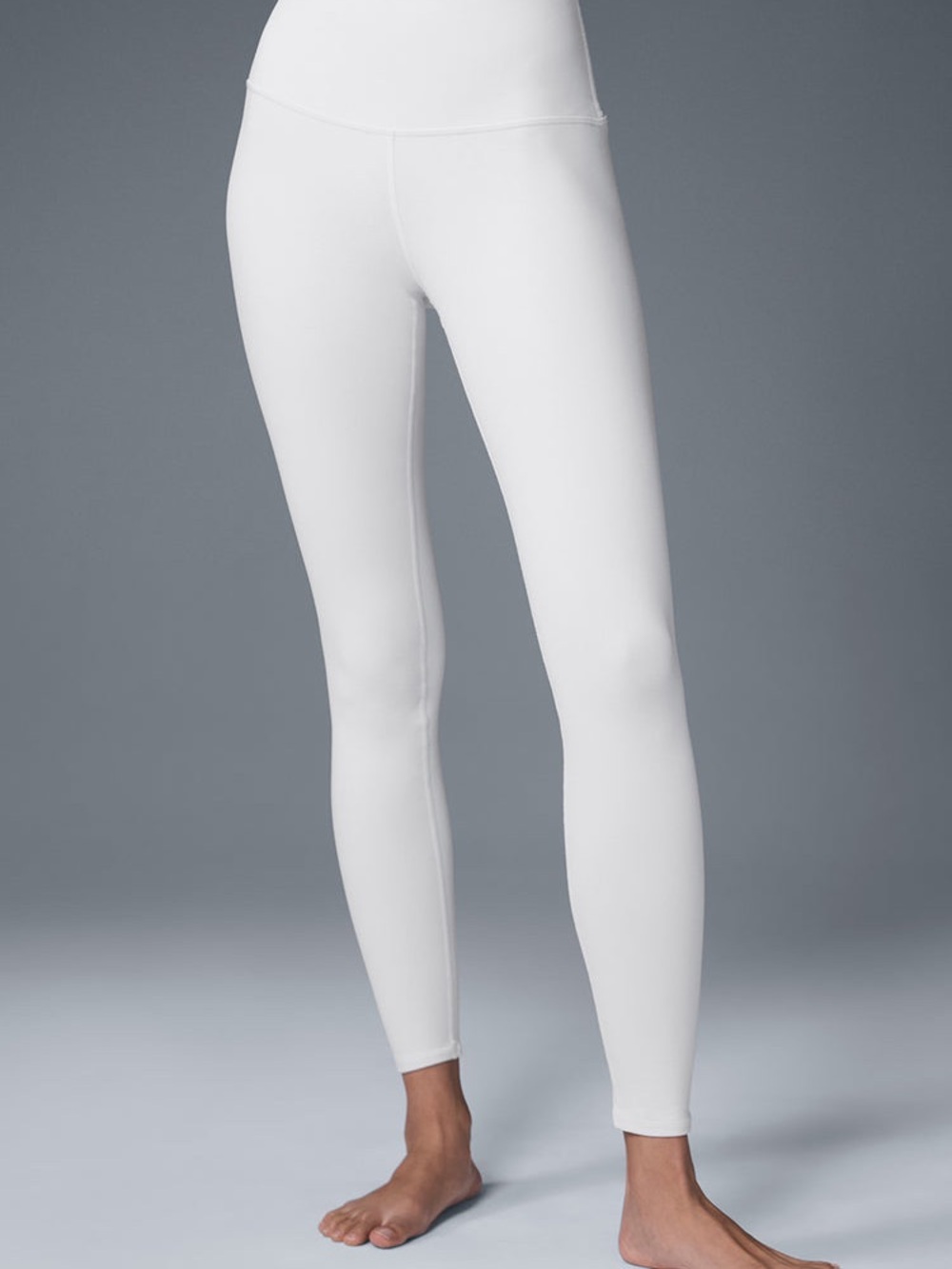 ALO White High-Waist Women's Leggings